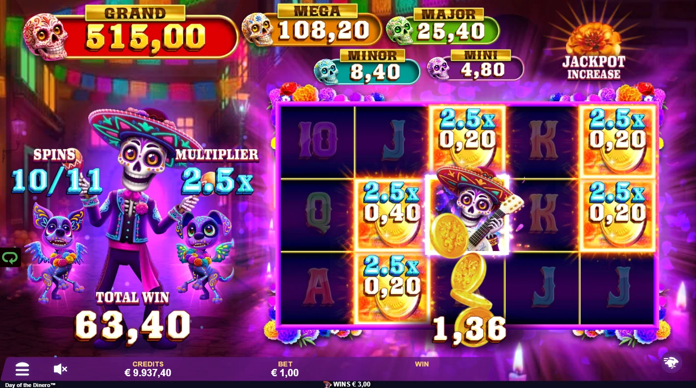 Day Of The Dinero Slot Review pic 9